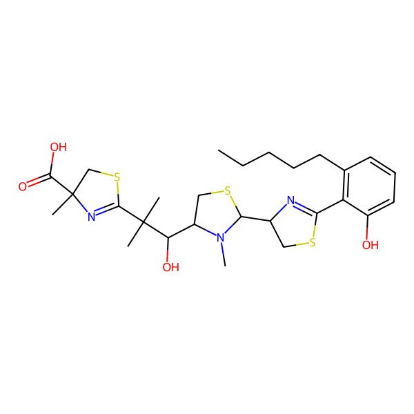 2D Structure of Micacocidin