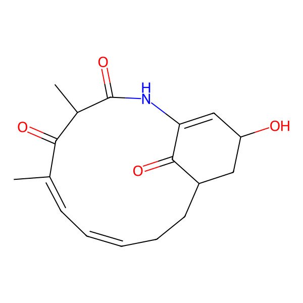 2D Structure of Microansamycin D