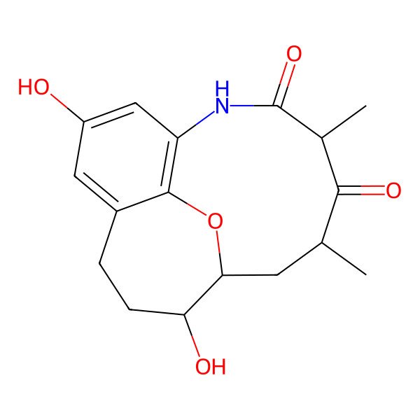2D Structure of Microansamycin E