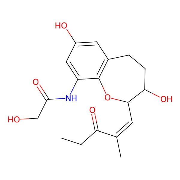 2D Structure of Microansamycin G