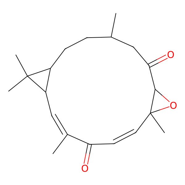 2D Structure of Microclavatin