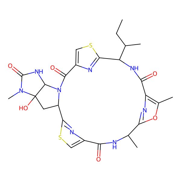 2D Structure of Microcyclamide GL614C