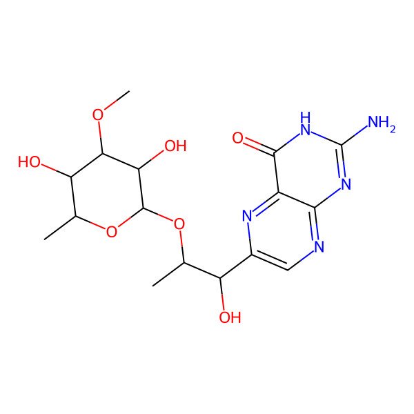 2D Structure of Microcystbiopterin C