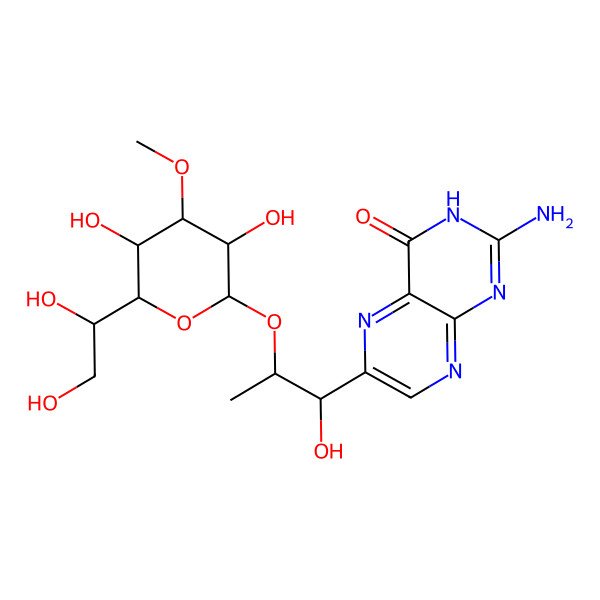 2D Structure of Microcystbiopterin D