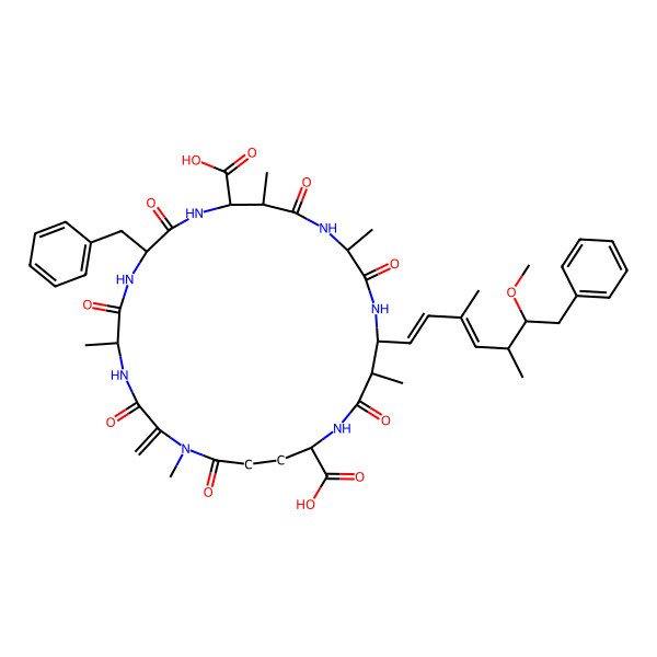 2D Structure of Microcystin-FA