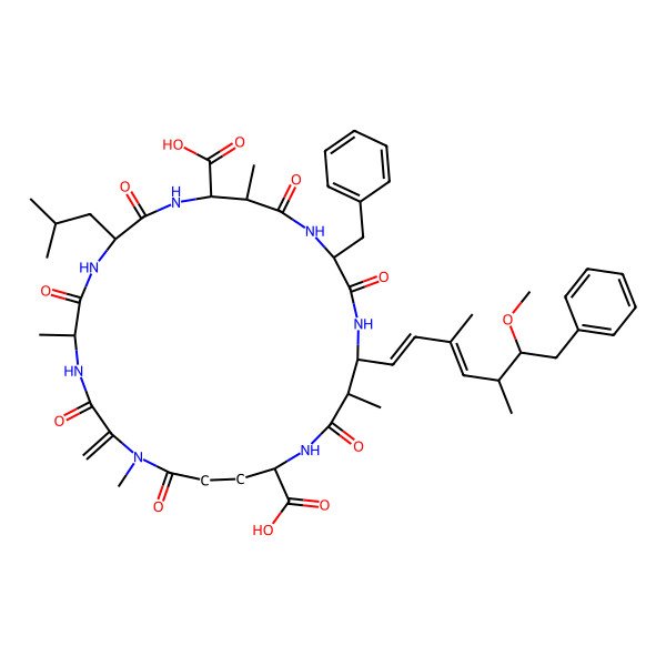 2D Structure of Microcystin LF