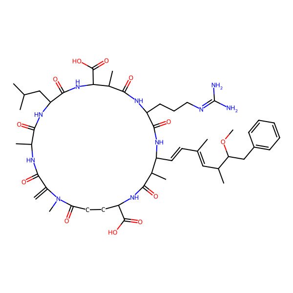 2D Structure of Microcystin-lr