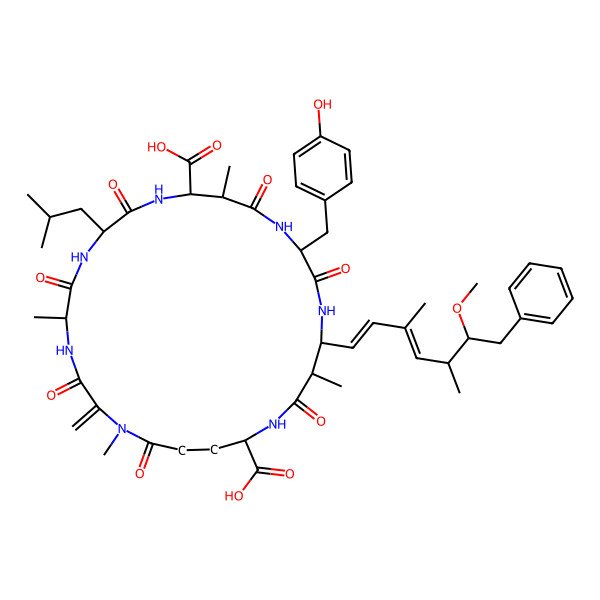 2D Structure of Microcystin-LY