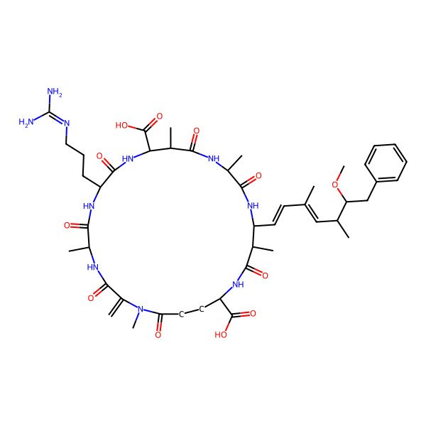 2D Structure of Microcystin RA