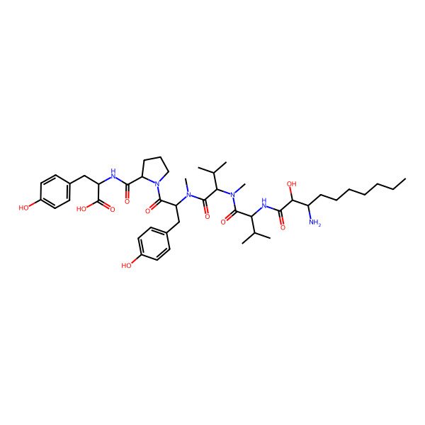 2D Structure of Microginin 299-C