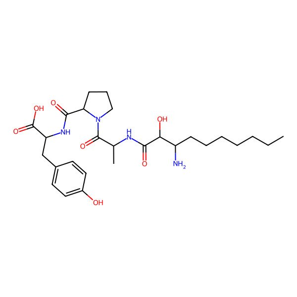 2D Structure of Microginin 534