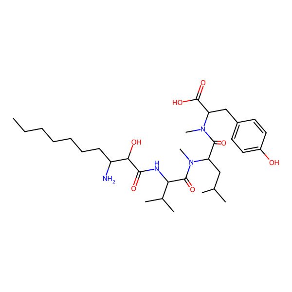 2D Structure of Microginin 606B