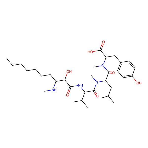 2D Structure of Microginin 620A