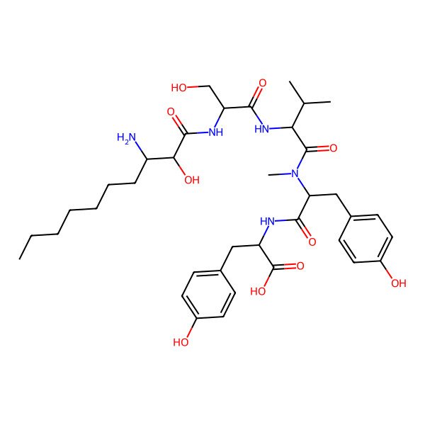 2D Structure of Microginin 729