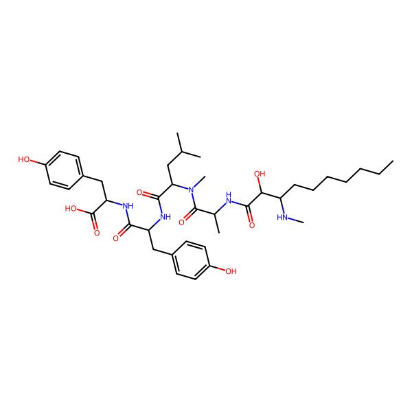 2D Structure of Microginin 741A