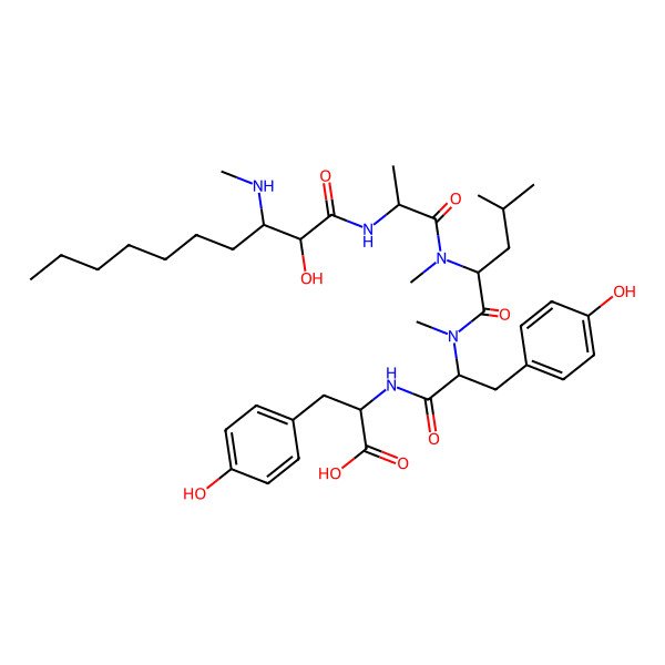 2D Structure of Microginin 755B