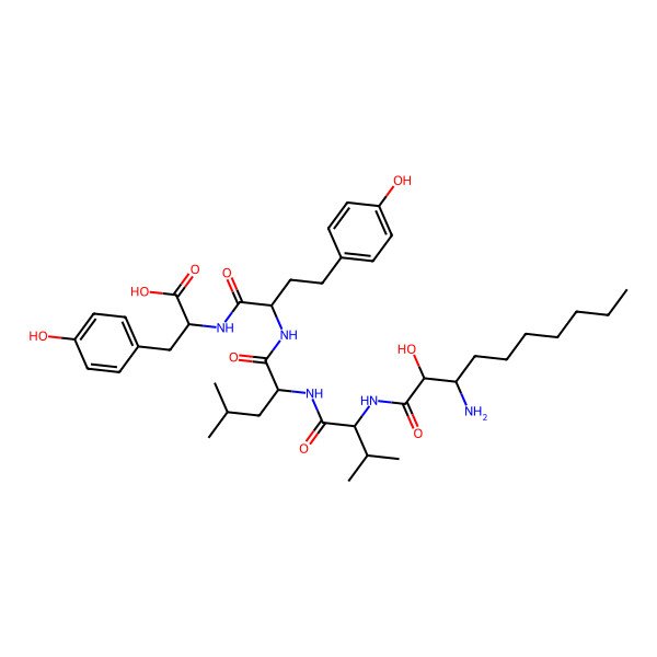 2D Structure of Microginin 756