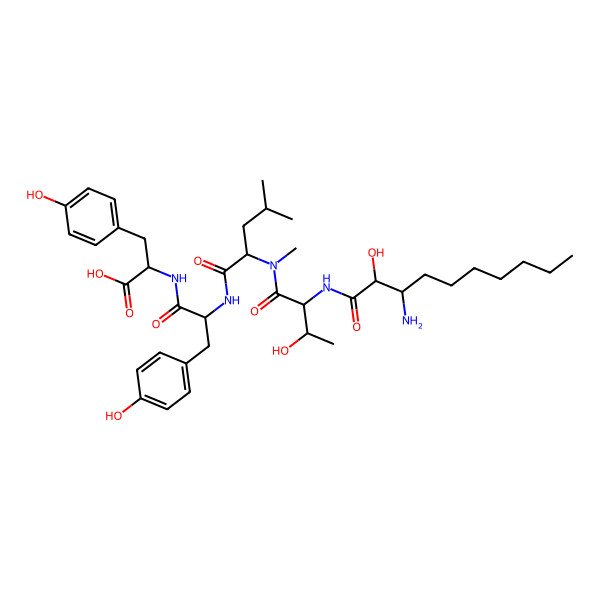 2D Structure of Microginin 757