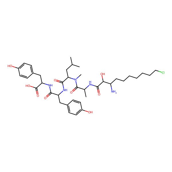 2D Structure of Microginin 761A