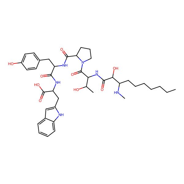 2D Structure of Microginin 764