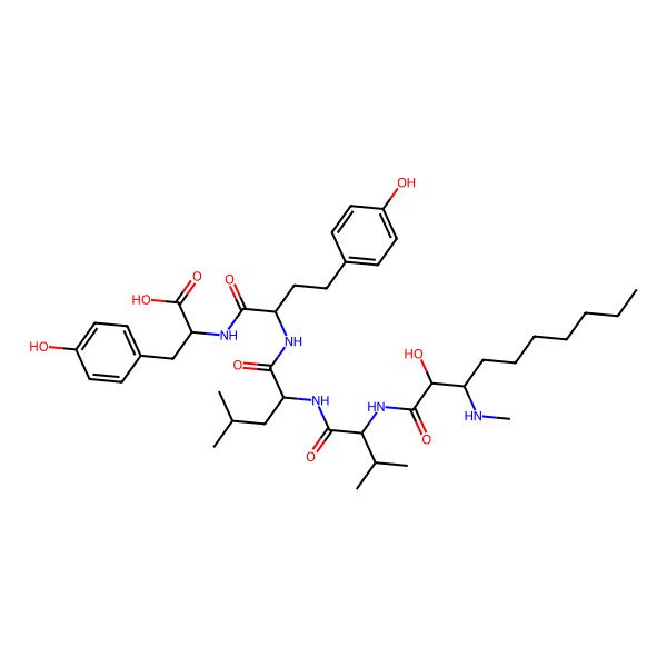 2D Structure of Microginin 770