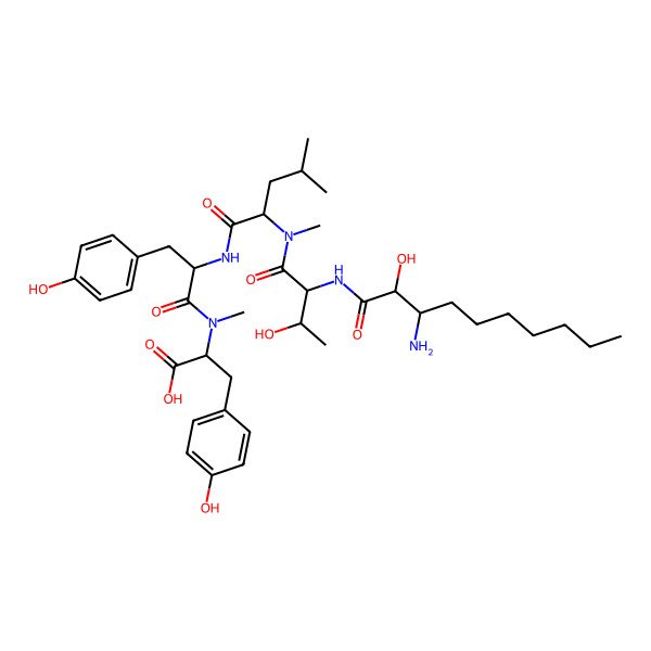2D Structure of Microginin 771
