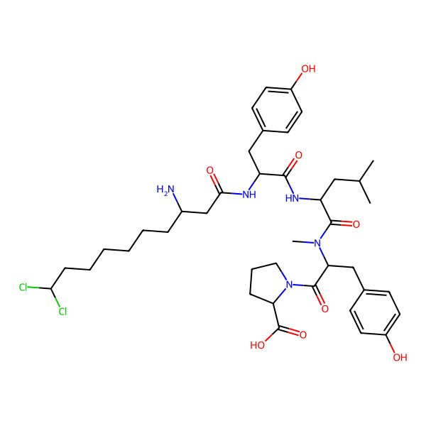 2D Structure of Microginin 99-B