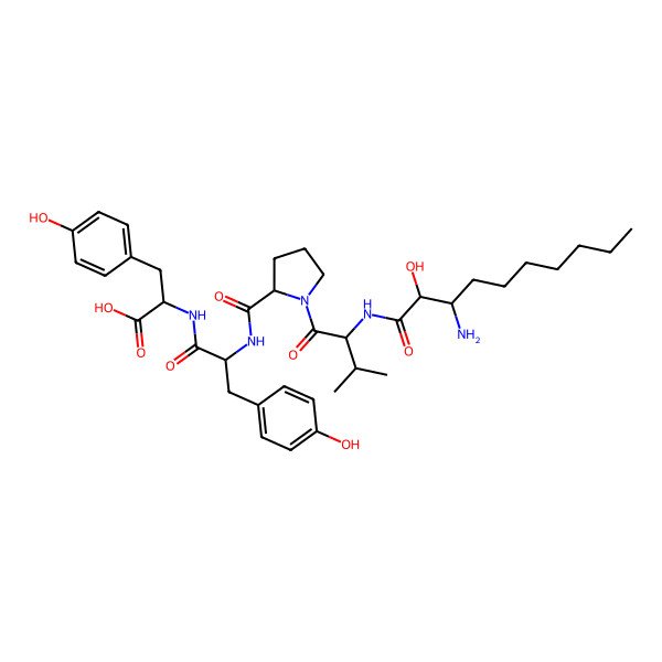 2D Structure of Microginin FR5
