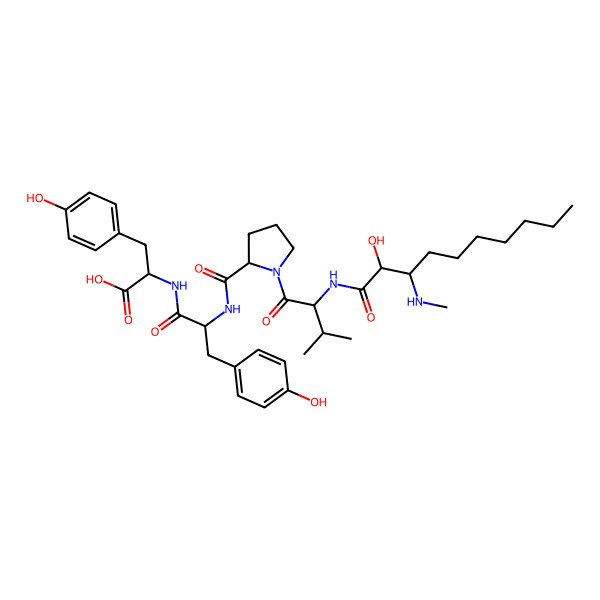 2D Structure of Microginin FR6