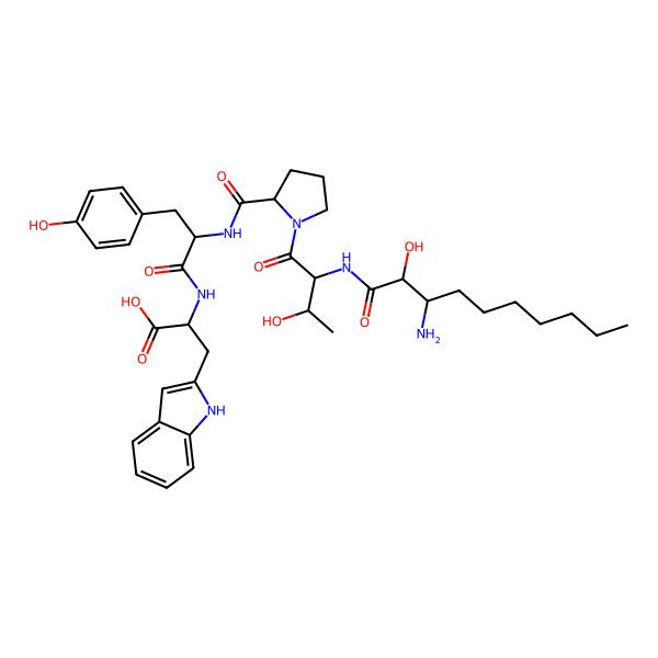 2D Structure of Microginin FR9
