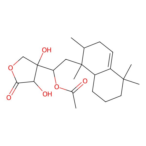 2D Structure of Micromonohalimane A