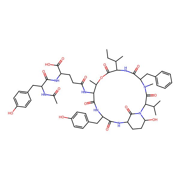 2D Structure of Micropeptin 88-Y