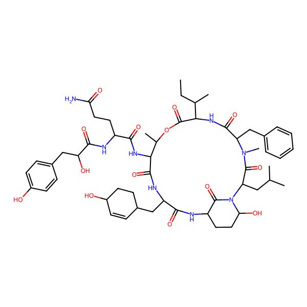 2D Structure of micropeptin DR1060