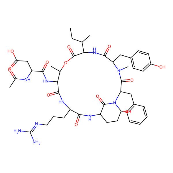 2D Structure of micropeptin EI964