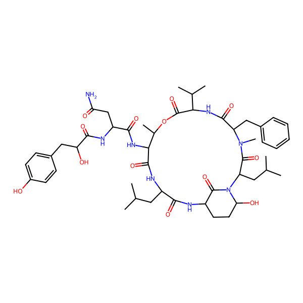 2D Structure of Micropeptin HH978