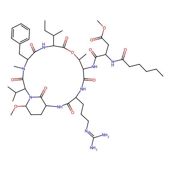 2D Structure of Micropeptin KB984