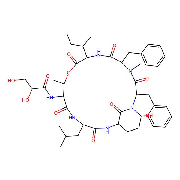2D Structure of Micropeptin MM836