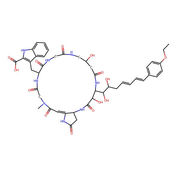 2D Structure of Microsclerodermin E