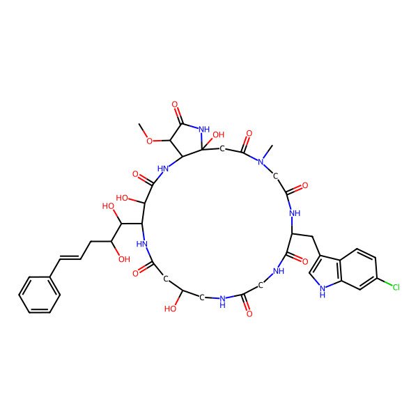 2D Structure of Microsclerodermin L