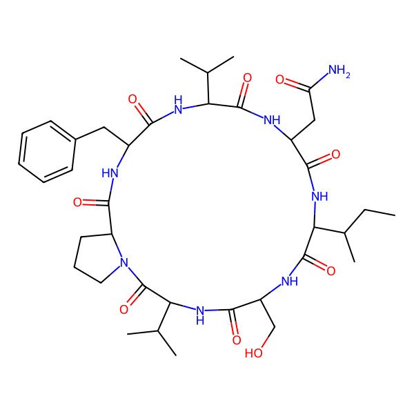 2D Structure of Microseiramide