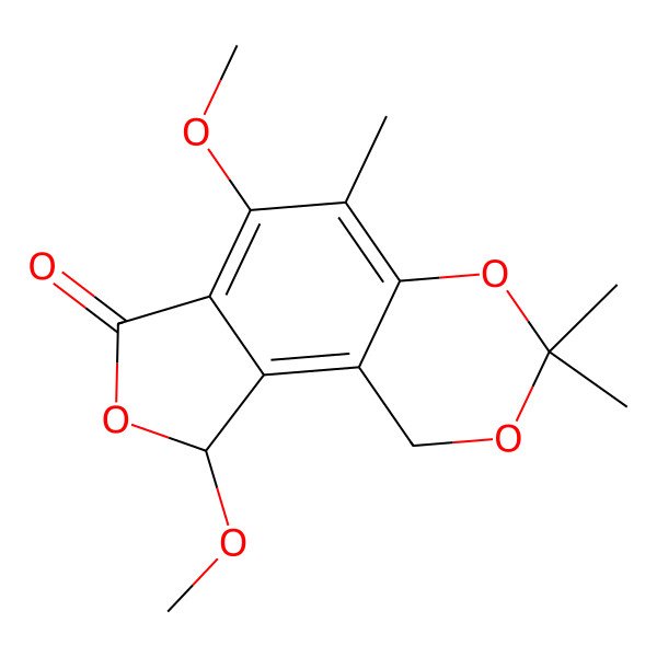 2D Structure of Microsphaerophthalide G