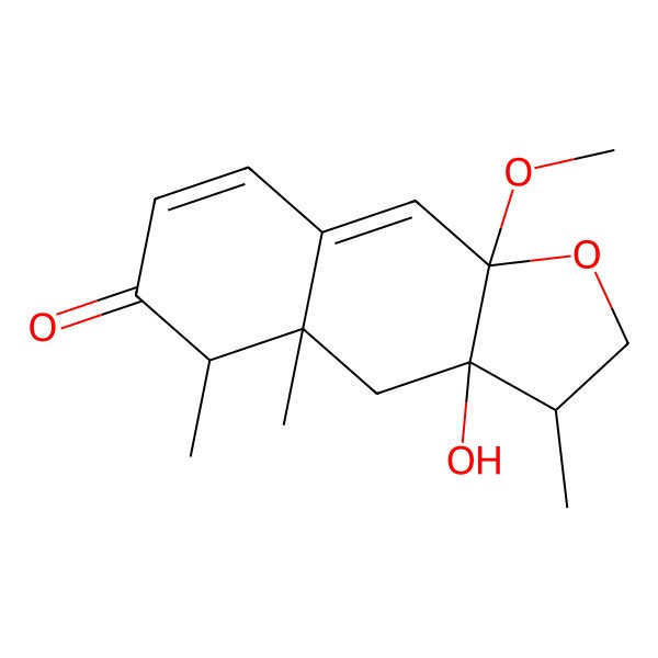 2D Structure of Microsphaeropsisin
