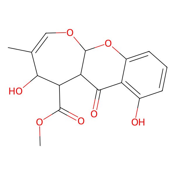 2D Structure of Microsphaeropsone B