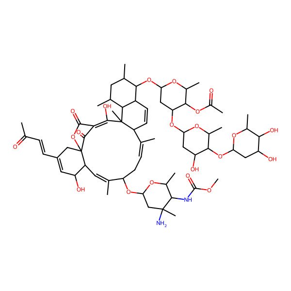 2D Structure of Microsporanate F