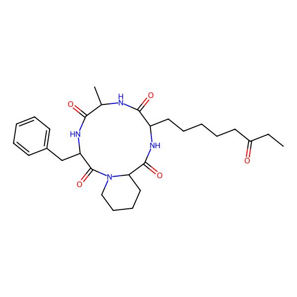 2D Structure of Microsporin A
