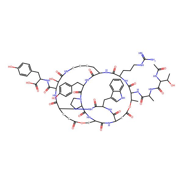 2D Structure of Microviridin SD-1634