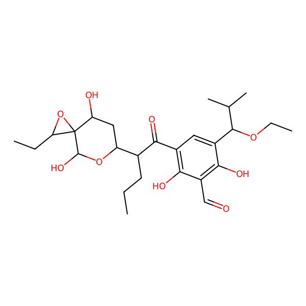 2D Structure of Migracin A
