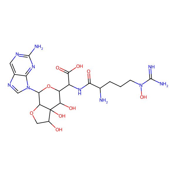 2D Structure of Miharamycin A