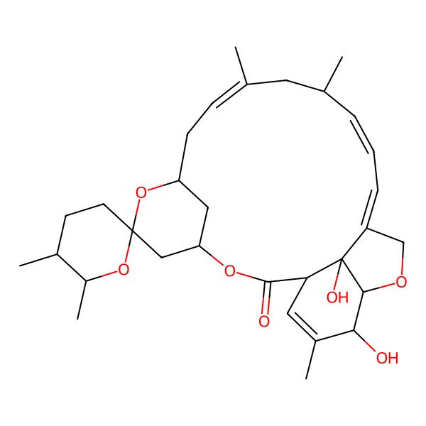 2D Structure of Milbemycin A3