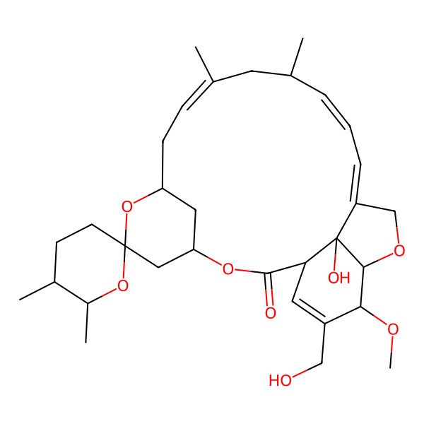 2D Structure of Milbemycin alpha24